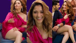 Webseries के Promo में भी बेहद बोल्ड ड्रेस पहन कर आई Tamannaah Bhatia, दिखाई toned Thighs
