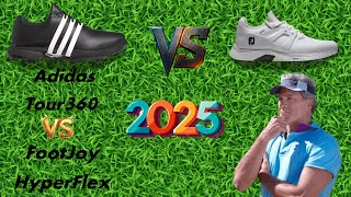 ULTIMATE Golf Shoe Battle! Adidas Tour360 25 vs FootJoy HyperFlex 2025 Review and Comparison
