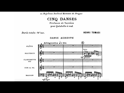 Henri Tomasi: Cinq Danses Profanes et Sacrées (1959)