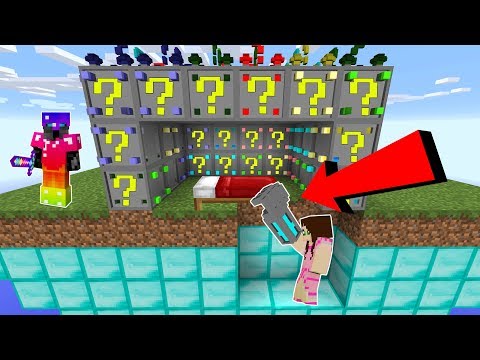 Minecraft: *EXTREME* ROBOTIC LUCKY BLOCK BEDWARS! - Modded Mini-Game