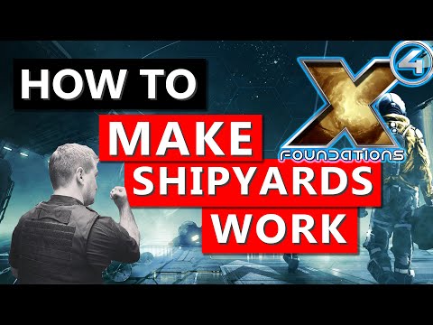 Wharf Not Selling Ships?! How to troubleshoot a Shipyard - X4 Foundations - Captain Collins