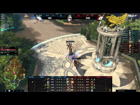 Juice Gaming vs Team Eager - Game 2 (MLG Smite Pro League - Nov 13 2015)