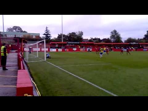 Adam Cunnington Penalty, Alfreton 1-1 Kettering Town
