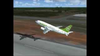 preview picture of video 'FSX Boeing 737- 300 Web jet Brasília DF / Boa Vista'