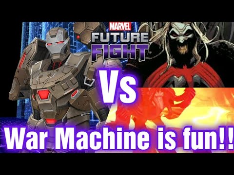 War Machine vs Knull and Mephisto with dmg proc Marvel future fight #Histromorphic #mff