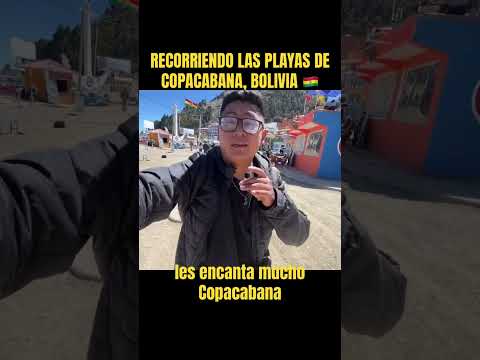 RECORRIENDO LAS PLAYAS DE COPACABANA, BOLIVIA 🇧🇴 #lapaz #copacabana #bolivia