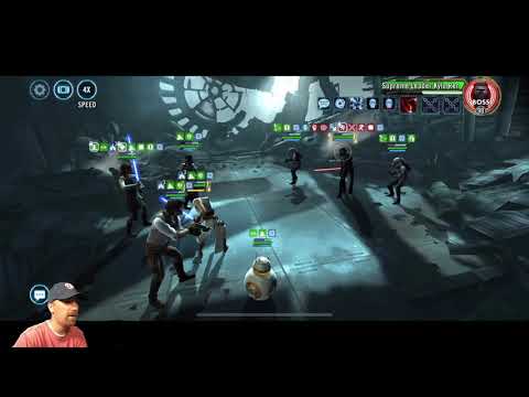 How to beat the SWGOH Galactic Legend Rey Tier 6 event (Post Kylo buff)