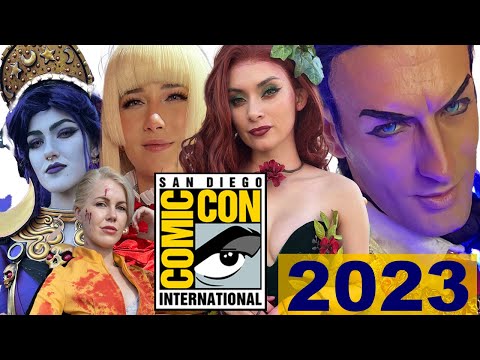 COMIC CON 2023 Best Cosplay Music Video Costume 4k Highlights. SDCC 2023