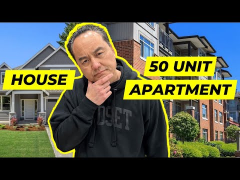House vs 50 Unit Apartment As Rental Investments