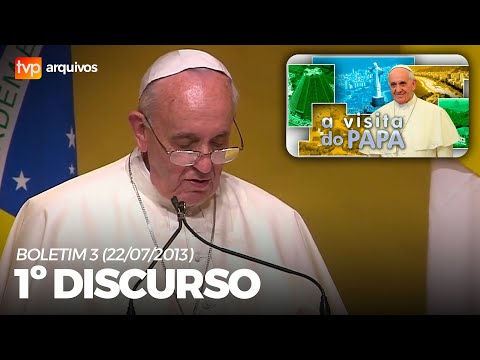 [COMPLETO] A Visita do Papa: Cerimônia de Boas-Vindas no Palácio Guanabara | Boletim 02 (22/07/2013)