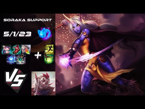 SUPPORT Soraka vs Rakan - EU Grandmaster Patch 25.23