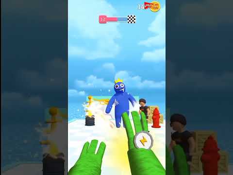 green character action‼Magic Friends : Rainbow Hands Gameplay #shorts #walkthrough #gaming - YouTube
