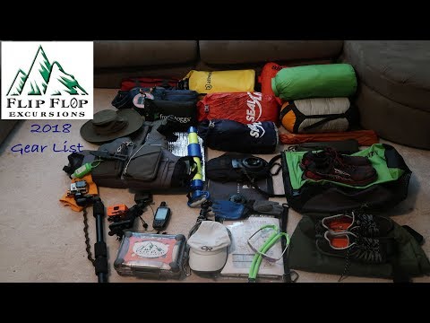 Kayak Gear List 2018