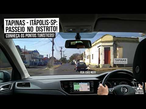 PASSEIO DE CARRO POR TAPINAS - ITÁPOLIS-SP