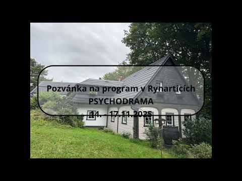 Pozvánka na program v Rynarticích - Psychodrama