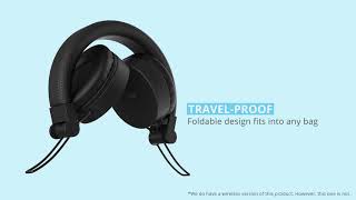 Trust Tones Wired On-Ear Koptelefoon Zwart
