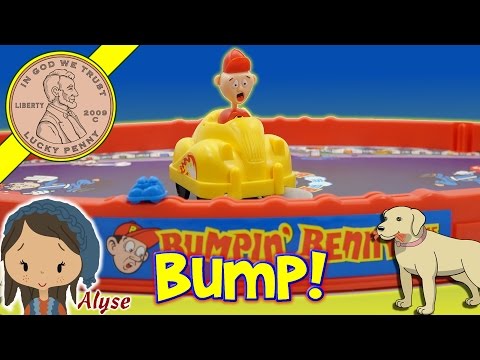 Bumpin' Benny Bumper Car Pinball Board Game! - Milton Bradley