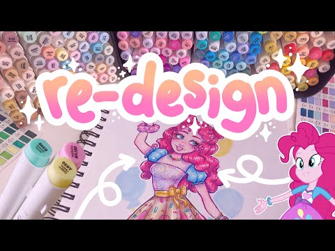 DRAWING & Designing MLP Equestria Girls In MY ART STYLE