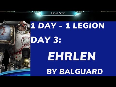 ONE DAY ONE LEGION #3 Ehrlen deck -  World Eaters -