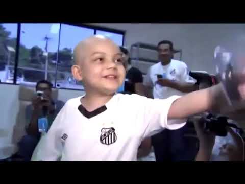 Neymar's AMAZING Dance Promise To Boy With Cancer | Neymar Cancer Celebration