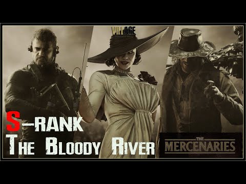 Resident Evil Village | The Mercenaries | S-rank | The Bloody River (unlock Lady D)