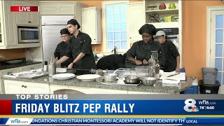Leto High School culinary team cooks for The Blitz Leto High School culinary team cooks for The Blitz