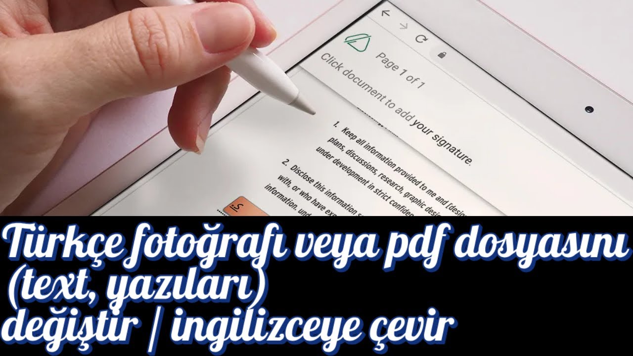 PDF Belgesini Türkçeden İngilizceye Nasıl Çevirdim? (Vize İçin Belgeleri Hazırlama Rehberi)