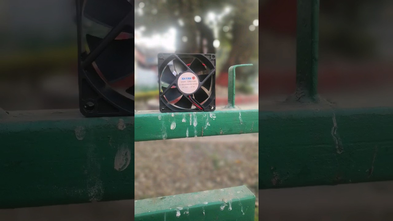 High-Performance 12V DC Brushless Cooling Fan for diy project#CoolWith12V #EfficientDCFan #Powerful