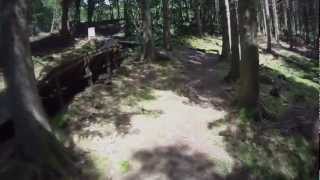 preview picture of video 'Kielder forest skill park - rock garden'
