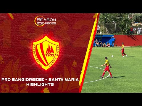 Pro Sangiorgese 1-1 Santa Maria Cilento | Highlights | 2a giornata