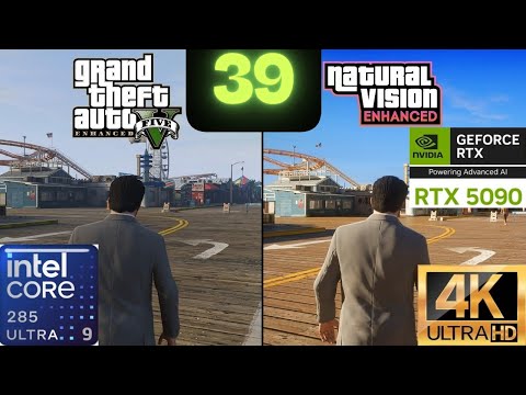 RTX 5090 - Grand Theft Auto 5 (4K HDR) ULTRA REALISTIC GRAPHICS Gameplay #39 - No Commentary