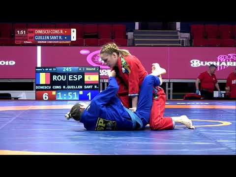 Round 2 Women's GP GI - 53 kg: R. DINESCU CONS (ROU) v. R. GUILLEN SANT (ESP)