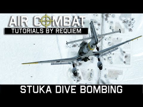Ju 87 Dive bombing # 1 - Inverted Attack Approach