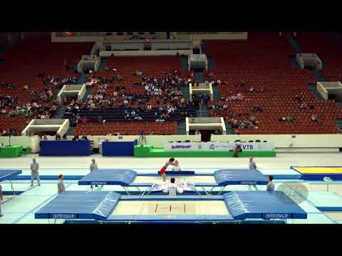 UEYAMA Yasuhiro (JPN) - 2018 Trampoline Worlds, St. Petersburg (RUS) - Qualification Trampoline R2