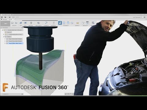 Fusion 360 CAM Tutorial— 3D Machining- Basic
