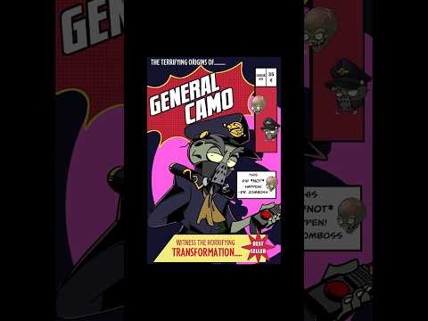 The Terrifying Origins of.... GENERAL CAMO! #pvz2 #pvz2reflourished