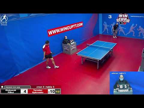 Пильгуй Александр 1-3 Сидоренко Ярослав   Восток 3  WINCUP 22.02.22 Прямая Tрансляция Зал 3