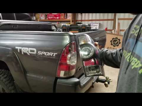 Blacked Out 2015 Tacoma Tail Lights!