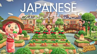 ALL NEW Natural Japanese Inspired Island Tour! 2025 ACNH | Animal Crossing New Horizons