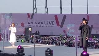 Download lagu Stay With Me - Goblin OST ( SM TOWN Dubai 2018 - Chanyeol and Wendy) mp3