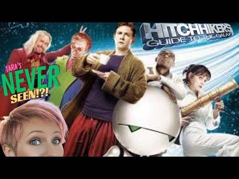 I WAS NOT READY FOR THIS ~ FIRST TIME WATCHING ~ HITCHHIKERS GUIDE TO THE GALAXY