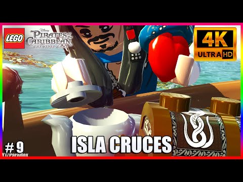 PART 9 | Isla Cruces | Lego Pirates Of The Caribbean Walkthrough [PC 4K No Commentary]