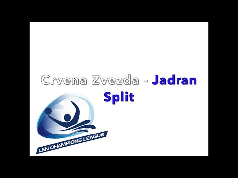 Water-Polo : Ligue des Champions 2023-2024 - Crvena Zvezda - Jadran Split (Les buts) - J4 - Groupe C