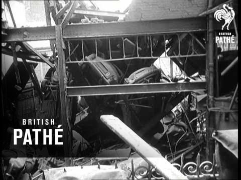 Garage Blast Kills 16 (1958)