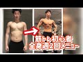 【筋トレ初心者向け】猿でもわかる🐵週2回筋トレメニュー