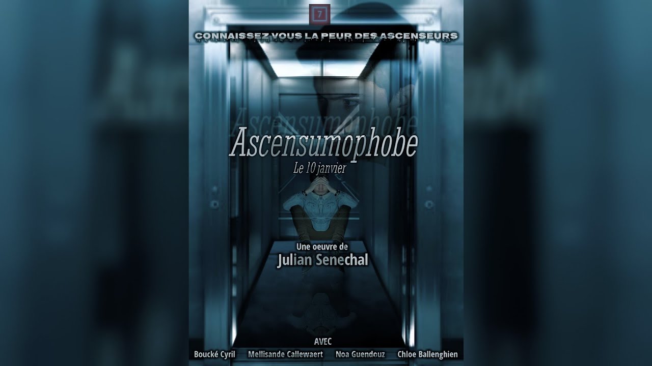 Miniature de la vidéo ASCENSUMOPHOBE - Julian Senechal (court-métrage) - projet universitaire 2024 du film Ascensumophobe