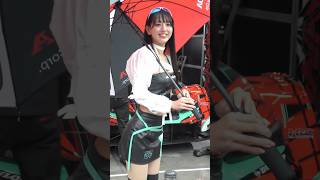 【池永百合さん / Modulo スマイル レースアンバサダー】SUPERGT  ピットウォークの模様　SUGO　2024.09.22