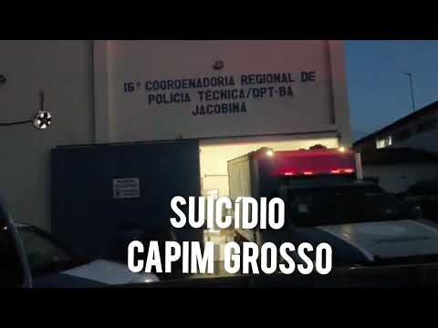 Suicídio em Capim Grosso Bahia 
