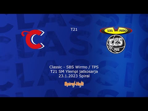 Classic - SBS Wirmo / TPS T21 SM Ylempi jatkosarja 23.1.2023
