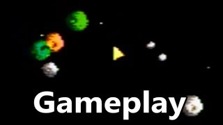 Asteroids Atari 7800 Gameplay - The No Swear Gamer